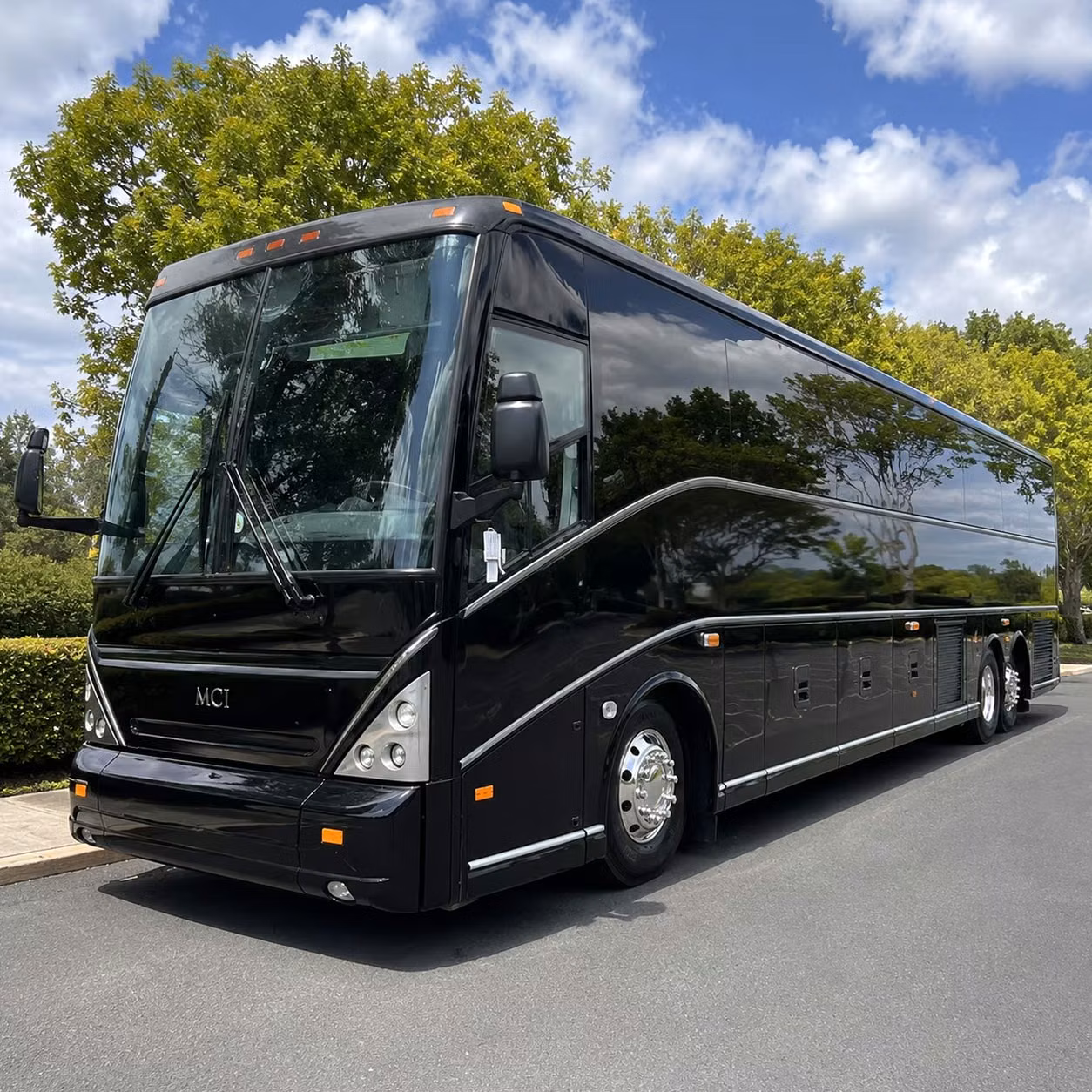 56 passenger charter bus