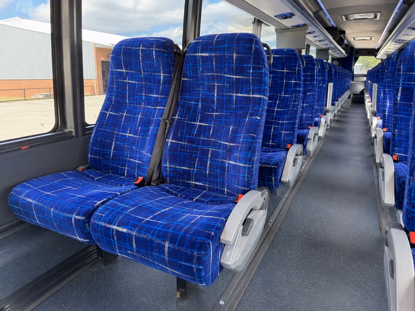 a charter bus for westminster prom groups that need maximum capacity