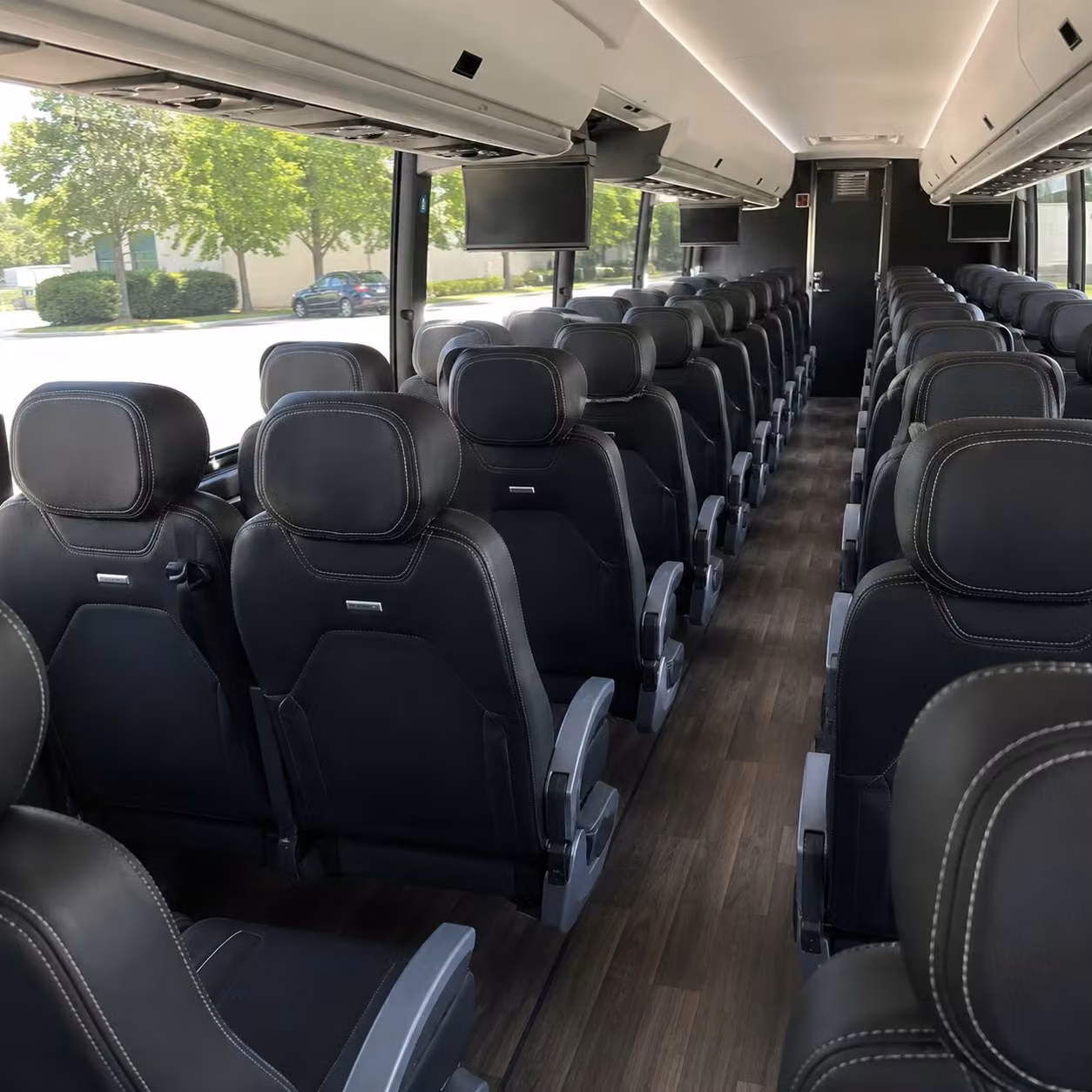 westminster charter bus interior