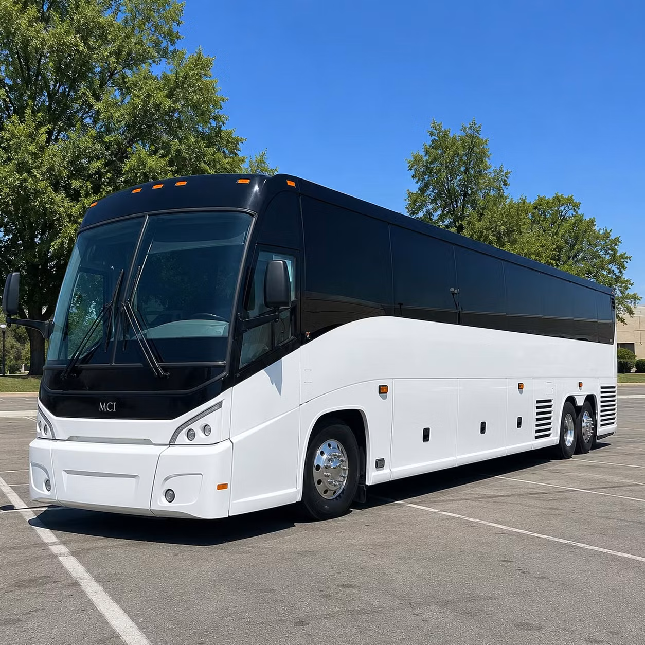 westminster charter bus rental exterior